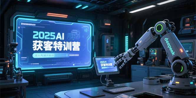2025AI获客特训营，AI图文视频全制作，deepseek工具实操教学-优优云网创