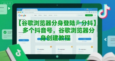 谷歌浏览器分身登陆多个抖音号,谷歌浏览器分身创建教程-优优云网创